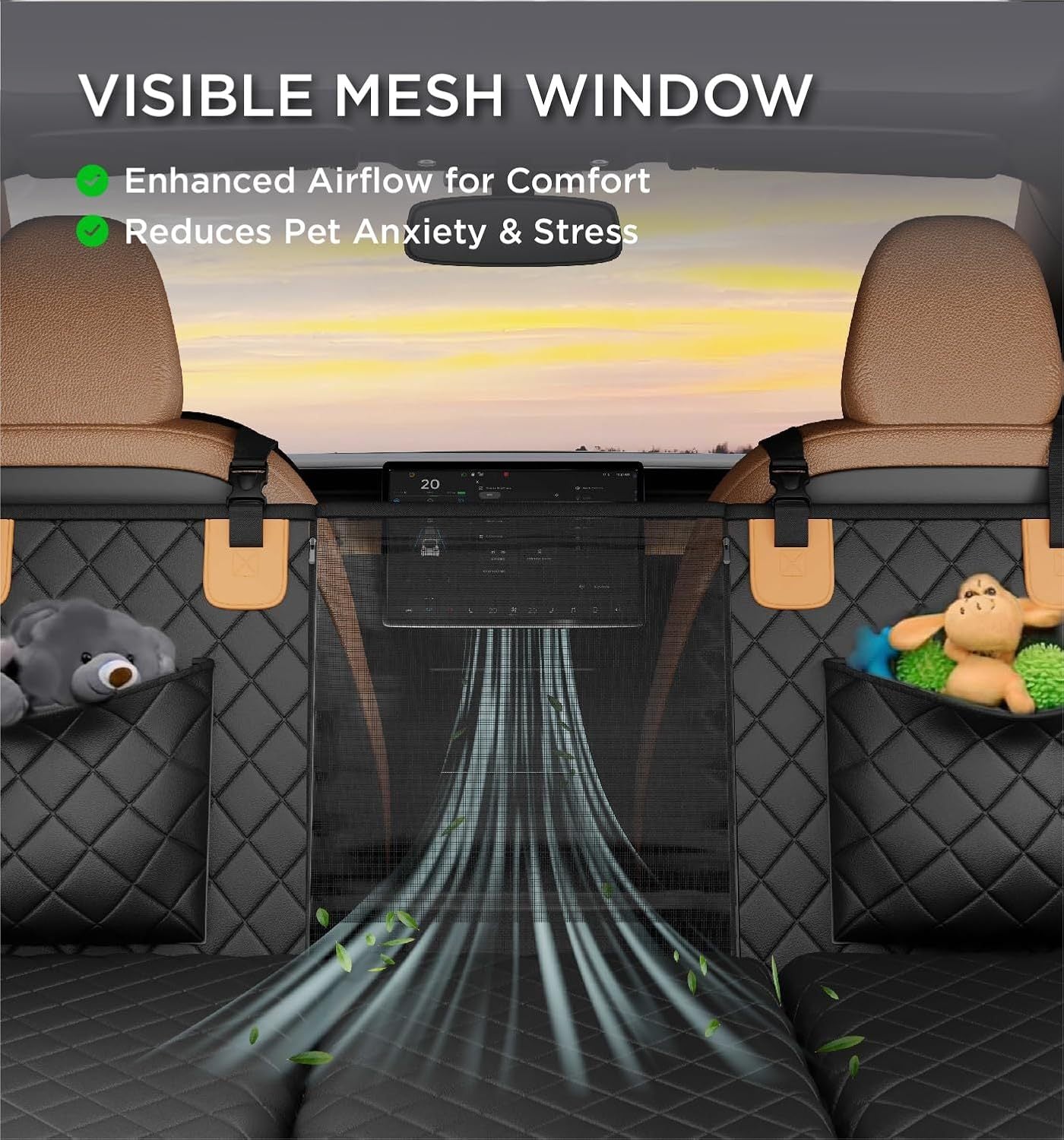 Waterproof Dog Car Seat Cover Hammock