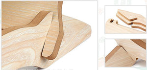 Wooden Wall-Mounted Cat Hammock Shelf