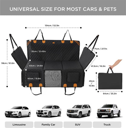 Waterproof Dog Car Seat Cover Hammock