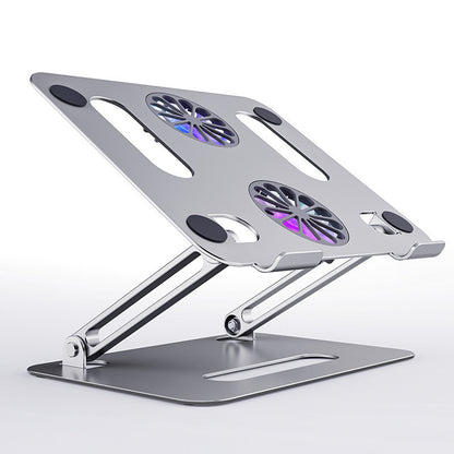 Foldable Aluminum Laptop Stand with Cooling Fan