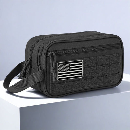 Mens Toiletry Makeup Bag Outdoor Tactical Organizer Pouch