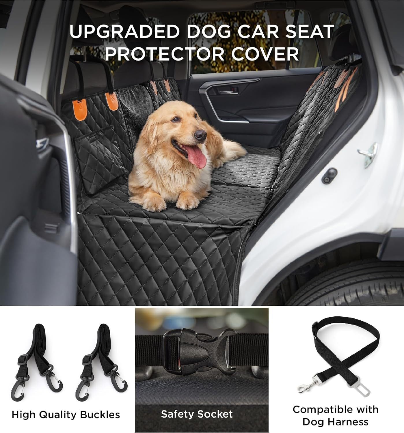 Waterproof Dog Car Seat Cover Hammock